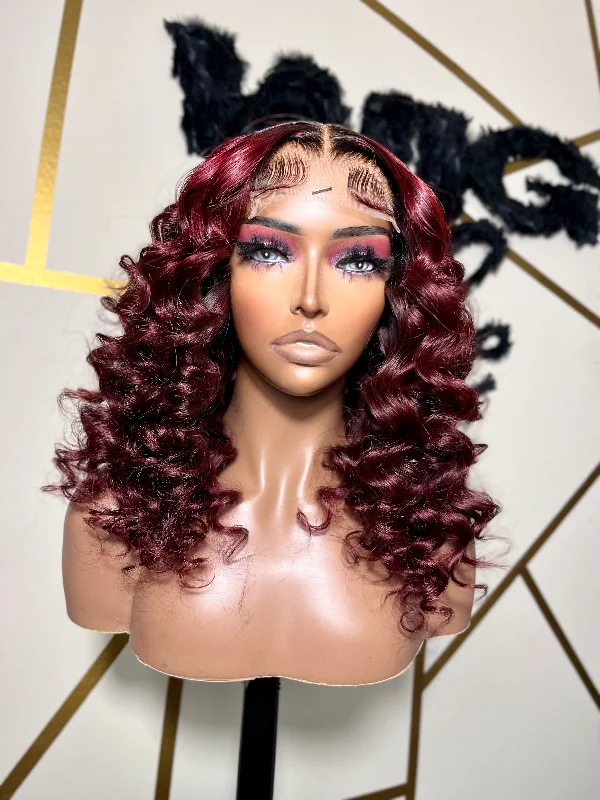 16" Loose Curly Wig