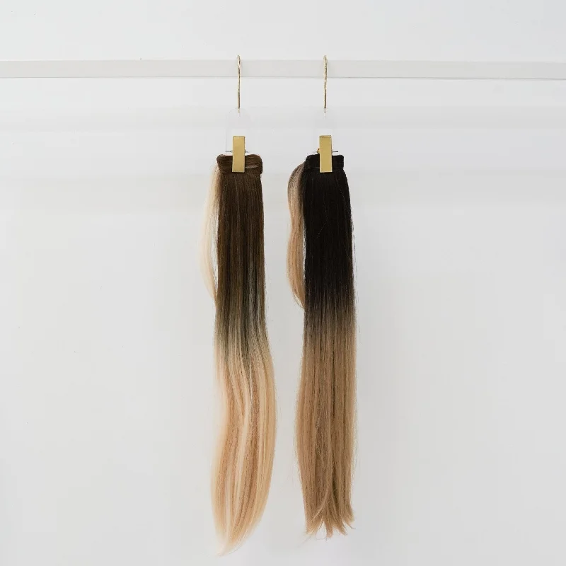 APRYL Synthetic 26” Ombre Straight Ponytail