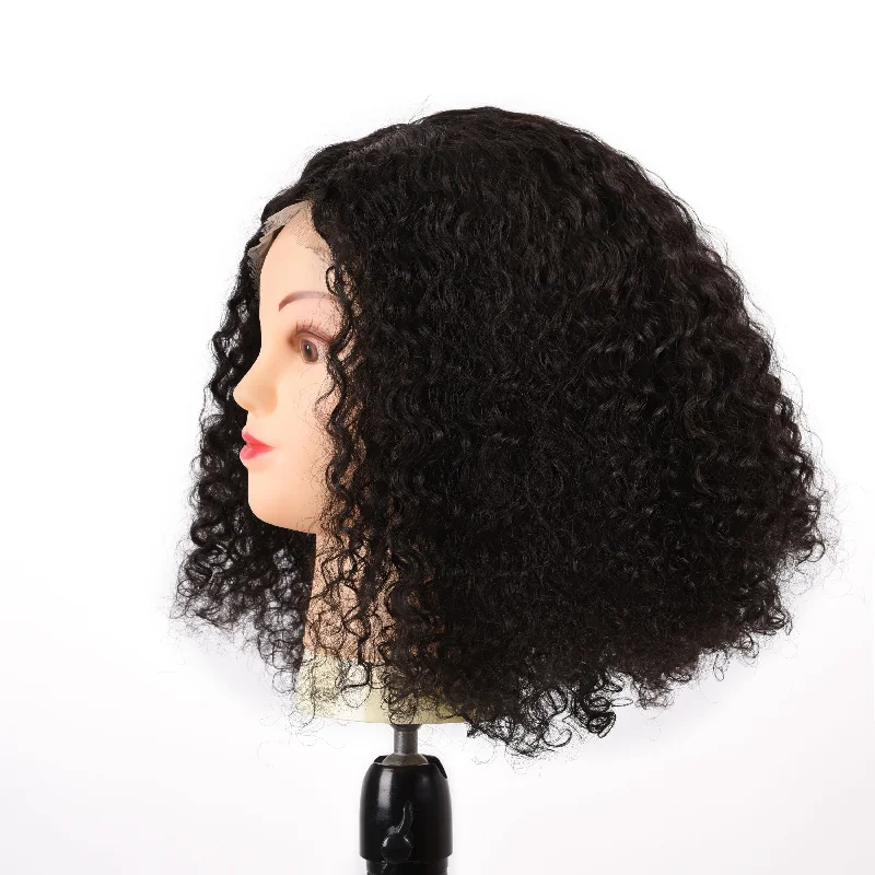 Bob-Curly 13*4 Transparent Lace Wig