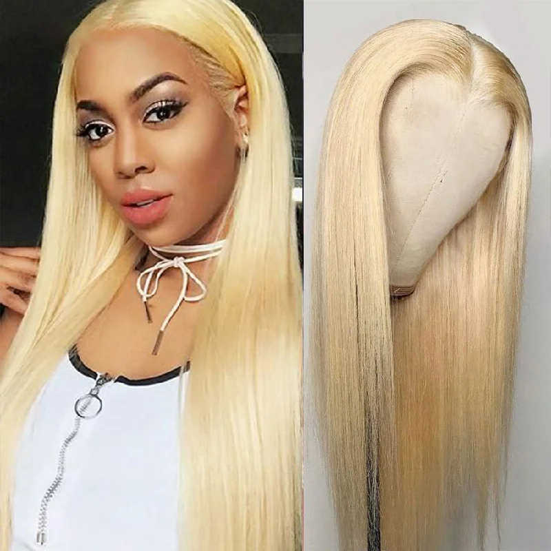 Factory Outlet Chinese Braided Hair 613 Blonde Long Raw Human Hair 13x4 Lace Frontal Wigs Short Cut Bob 4x4 Lace Closure Wig