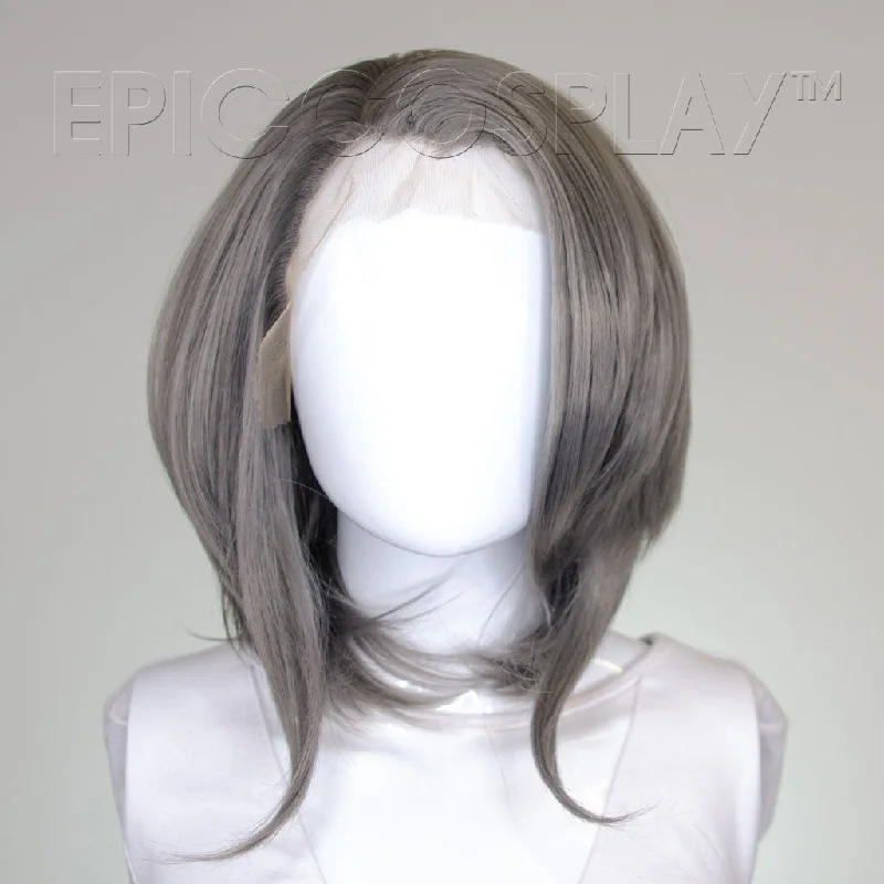 Helen Lacefront - Gunmetal Grey Wig