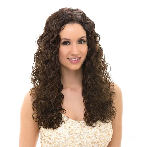 Janet Collection Synthetic Halo Hair Extensions Insta X-Tension Joy Curl 24"