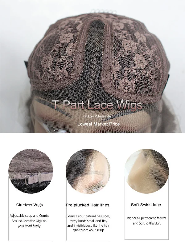 T part lace wigs