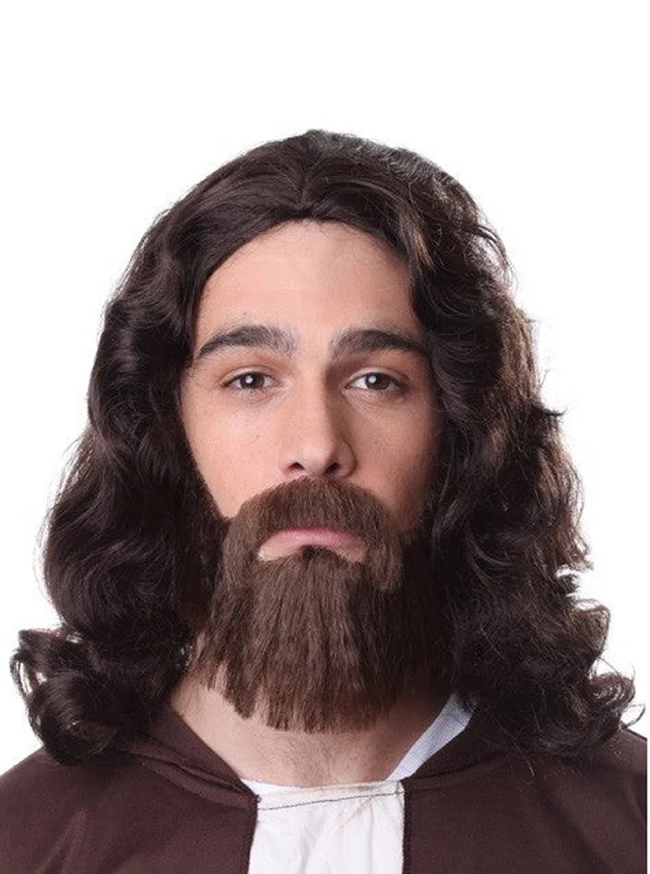 Jesus Wig Set - Synthetic Wig