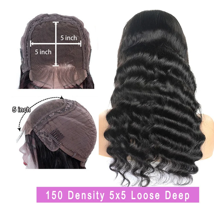 150 density 5x5 Loose Deep