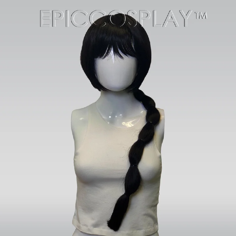 Signature - Black Long Ponytail Wig