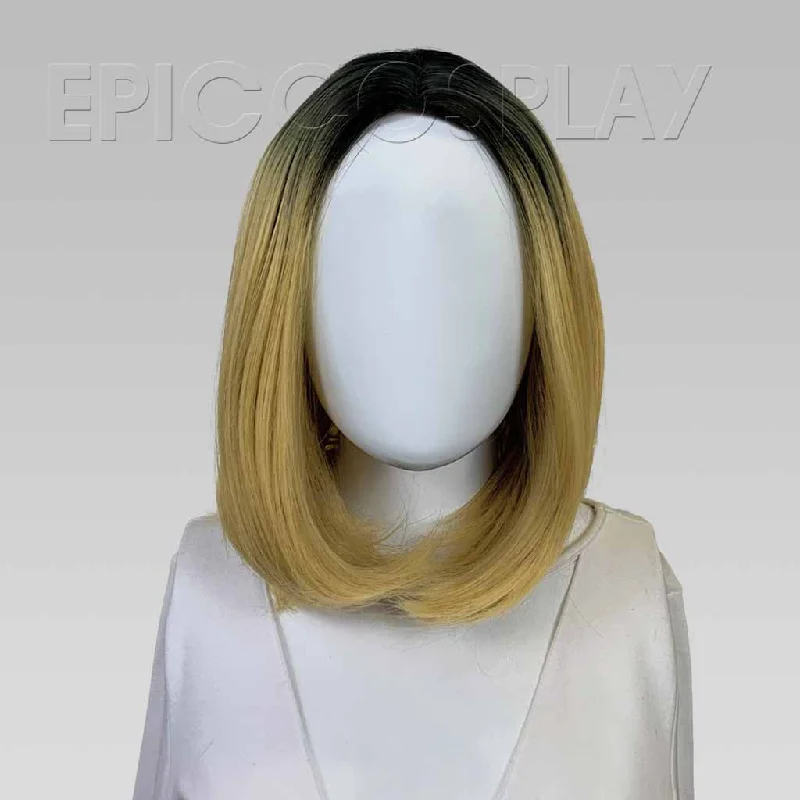 Signature - Black to Blonde Ombre Bangless Wig