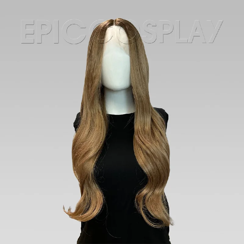 Signature - Dark Dirty Blonde Long Wavy Lace Front Wig