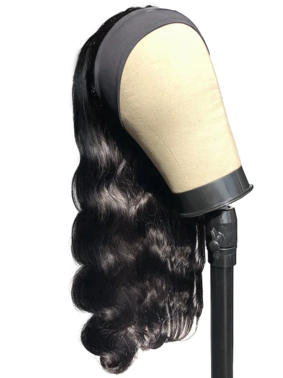 headband wig body wave