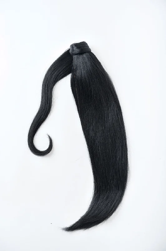 #1 Jet Black Ponytail Extensions