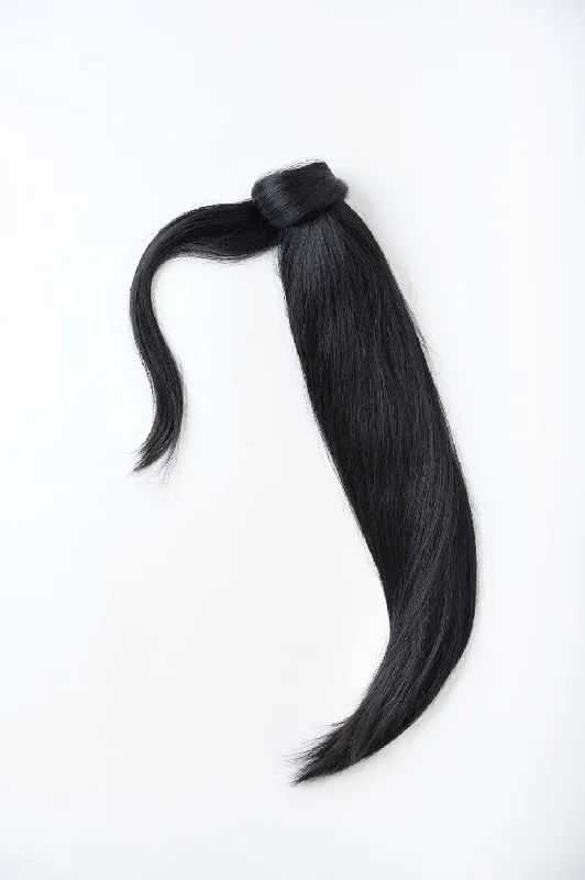 #1B Off-Black Ponytail Extensions