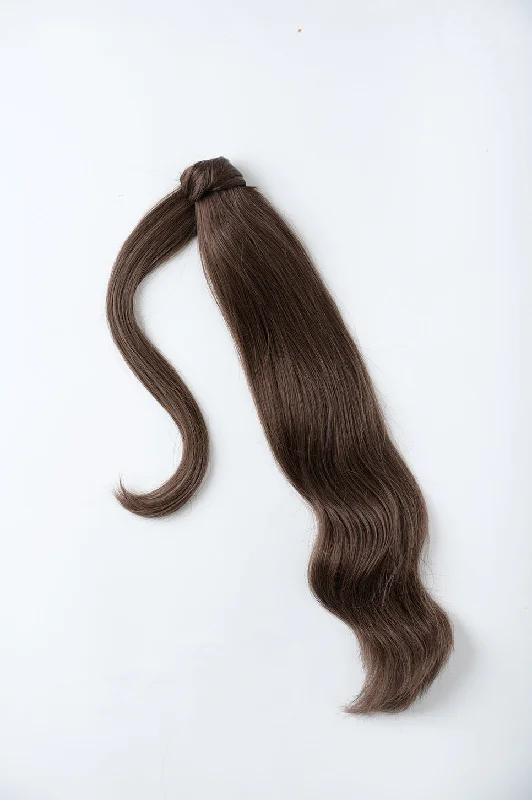 #2 Dark Brown Ponytail Extensions