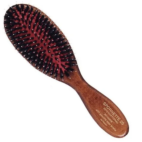 Spornette Brush #025 Large Wood Handle Mixed