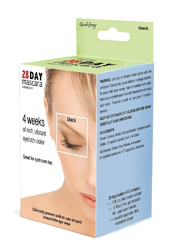 GODEFROY 28 DAY MASCARA-BLACK 25 APPLICATIONS 701