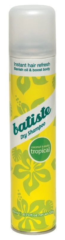 BATISTE DRY SHAMPOO SPRAY-TROPICAL 6.73 OZ.