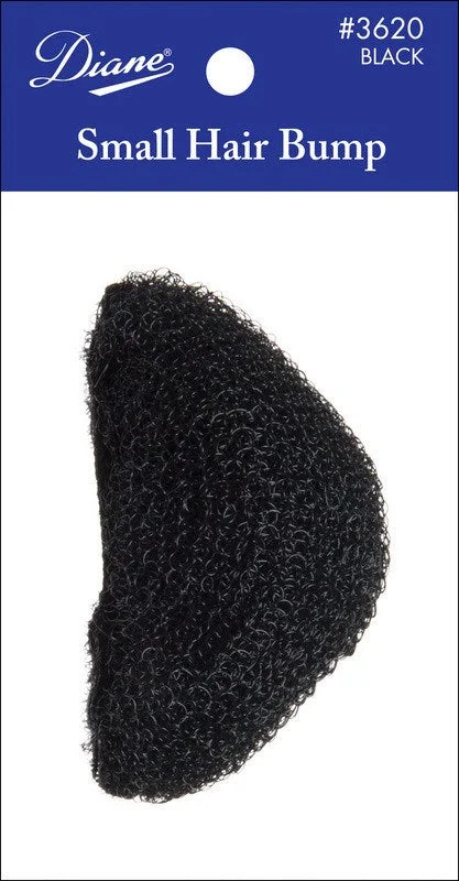 DIANE SMALL HAIR BUMP WITH CLIP BLACK