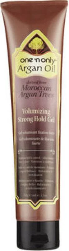 ONE N ONLY ARGAN OIL VOLUMIZING STRONG HOLD GEL 5.3 OZ.