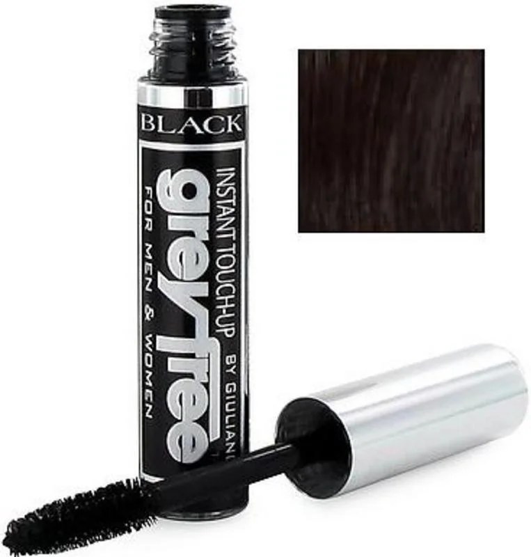 GREYFREE TEMPORARY HAIR COLOR TUBE BLACK .25 OZ