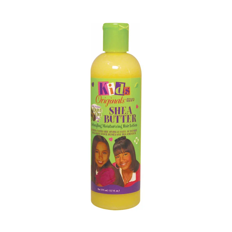 textured hair care essentials-AFRICA'S BEST KIDS ORIGINALS Shea Butter Detagling Moisturizing Hair Lotion 12oz