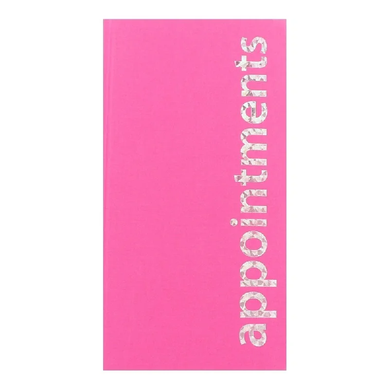 Agenda Appointment Book 3 Assistant - Pink