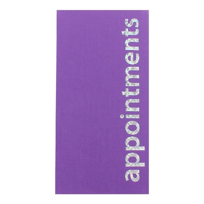 Agenda Appointment Book 3 Assistant - Purple