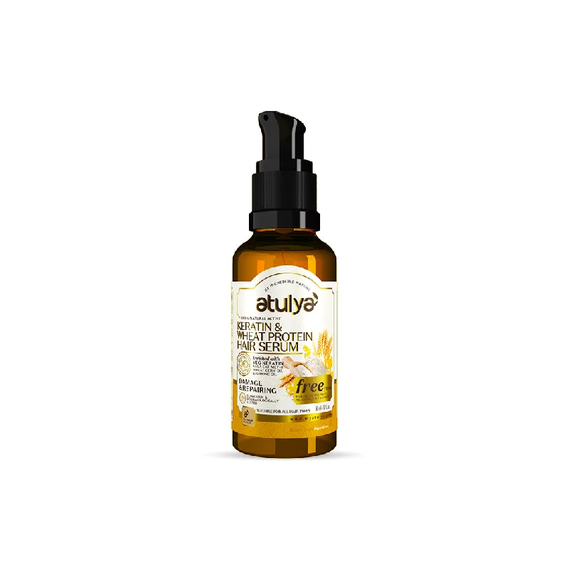 atulya Keratin & Wheat Protein Hair Serum 50ml (Buy 3 Products & Get Rs.300 Off)