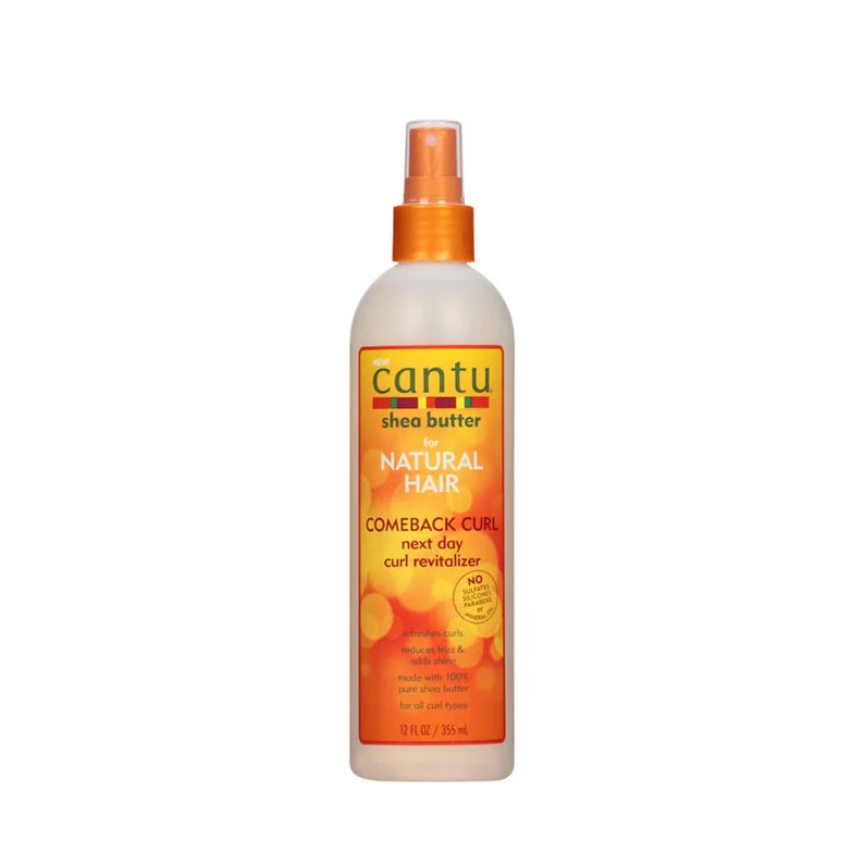 CANTU for NATURAL HAIR Comeback Next Day Curl Revitalizer 12oz