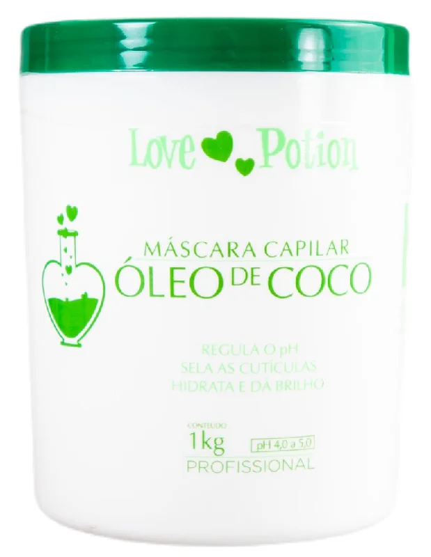 Brazilian Professional Coconut Oil Hair Treatment Mask 1Kg - Love Potion