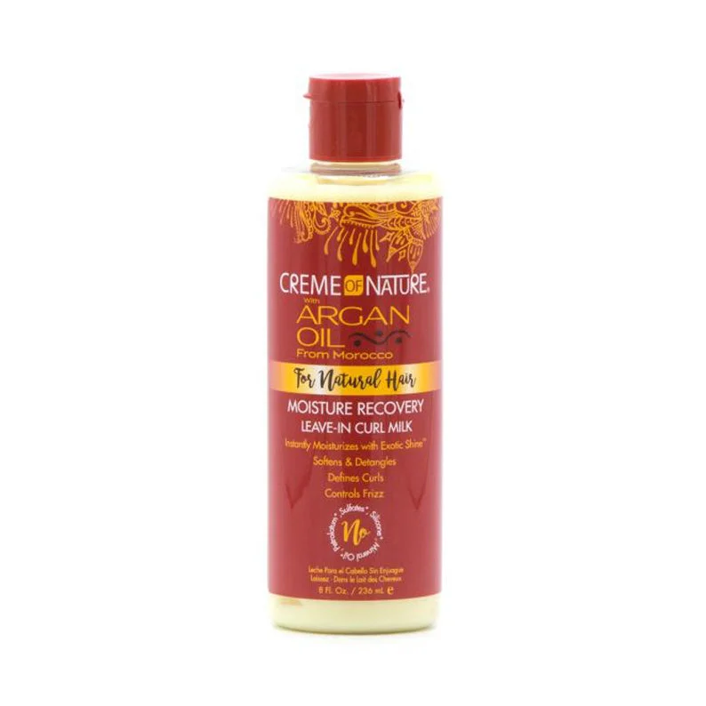 CREME OF NATURE ARGAN OIL FOR NATURAL HAIR Argan Buttermilk Leave-In Hair Milk 8oz