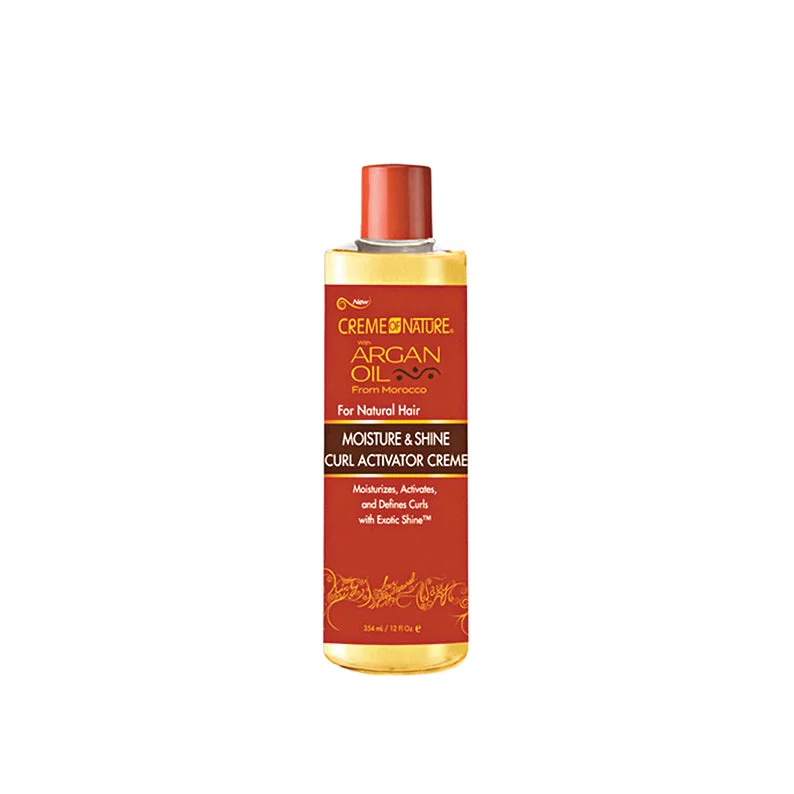 CREME OF NATURE ARGAN OIL FOR NATURAL HAIR Curl Activator Cream 12oz