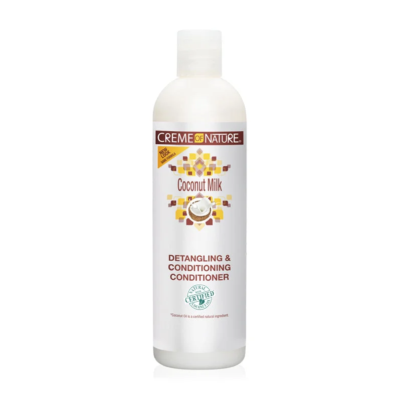 CREME OF NATURE COCONUT MILK Detangling & Conditioning Conditioner 12oz