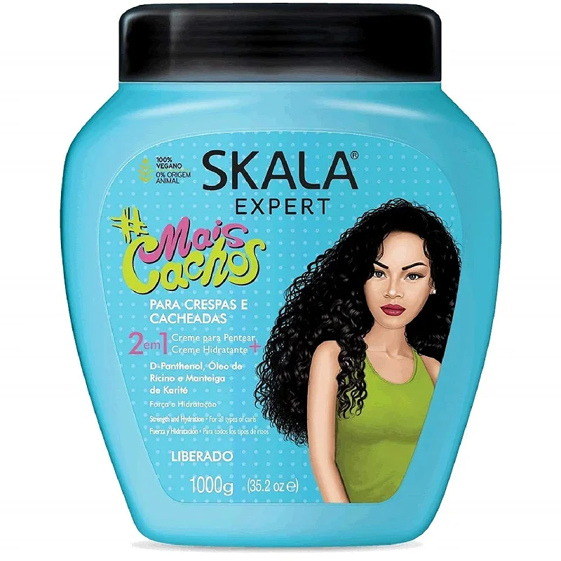 SKALA Mais Cachos Hair Cream / Cream To Comb More Moisturizer #maiscachos Treatment Cream - Skala