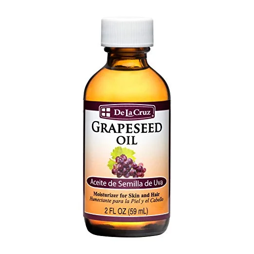 De La Cruz Expeller-Pressed Grapeseed Oil, Bottled in USA 2 FL OZ