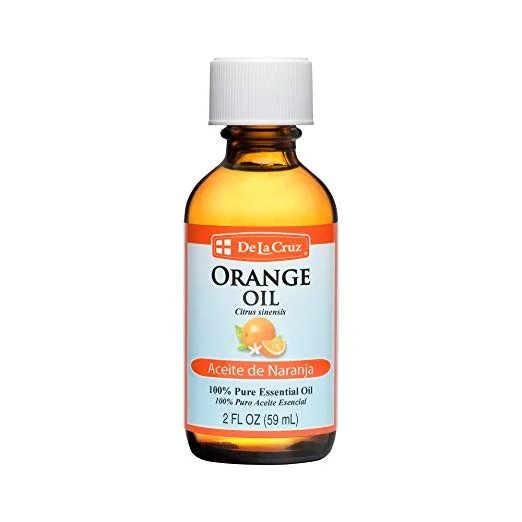 De La Cruz Pure Orange Essential Oil, 2 FL OZ