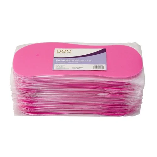 Deo Pink Sticky Feet, 25 Pairs