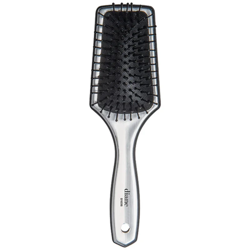 Diane Silver Small Paddle Brush