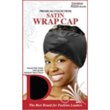 Donna Satin Wrap Cap