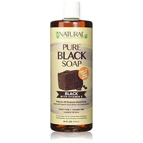 Dr.Naturals Black Soap 32Oz