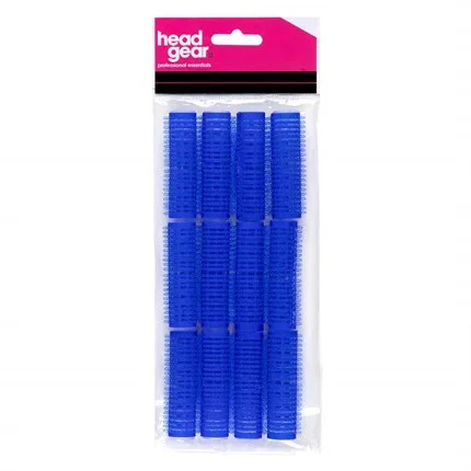 Head-Gear Velcro Roller Blue 15mm  x 12 Pc.