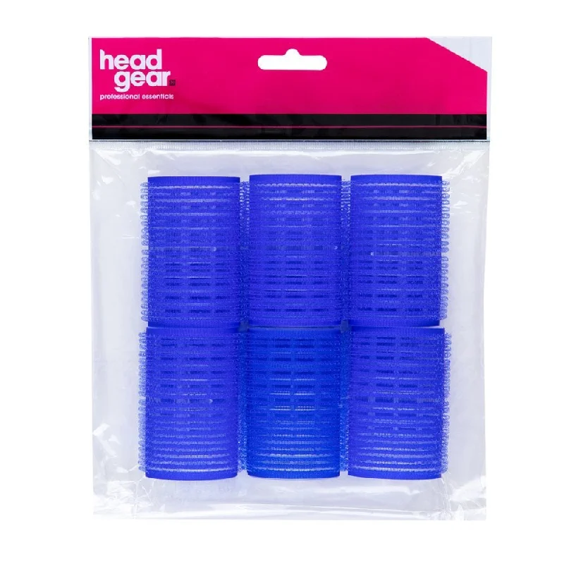 Head-Gear Velcro Roller Blue 40mm x 6 Pc.