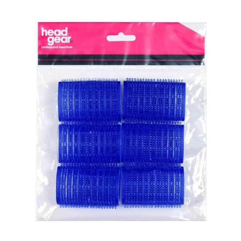 Head-Gear Velcro Roller Dk Blue 78mm x 6Pc.