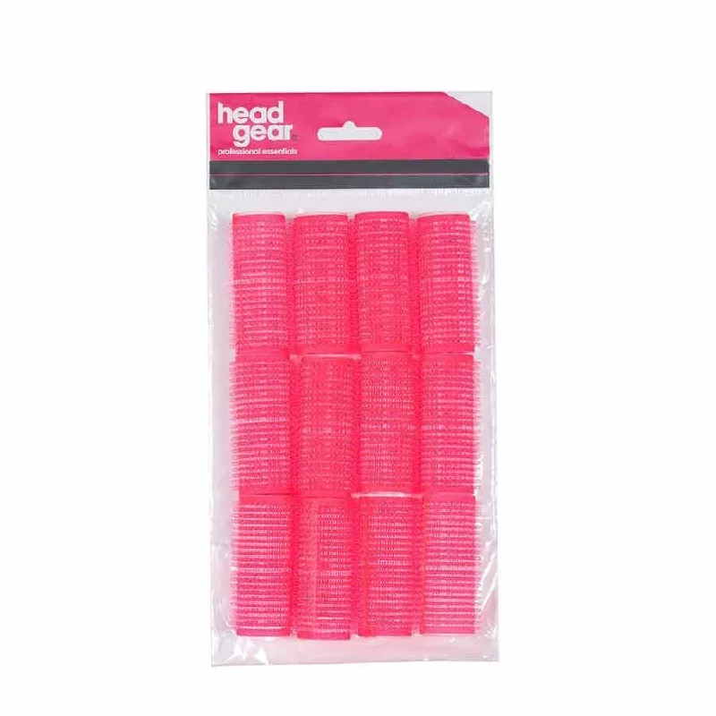 Head-Gear Velcro Roller Pink 24mm x 12 Pc.