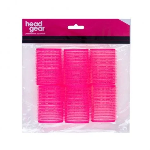 Head-Gear Velcro Roller Pink 43mm x 6 Pc.