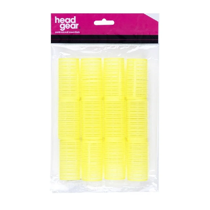 Head-Gear Velcro Roller Yellow 32mm x 12 Pc.