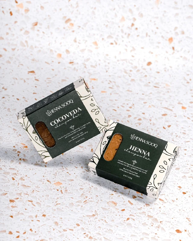 Henna Shampoo Bar Duo