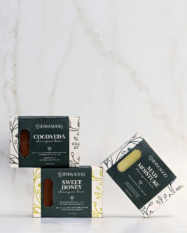 Hydrating Shampoo Bar Trio