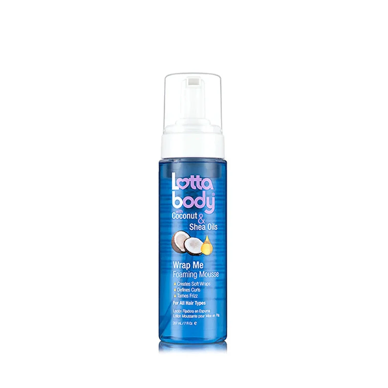 LOTTABODY Coconut & Shea Oils WRAP ME Foaming Mousse 7oz