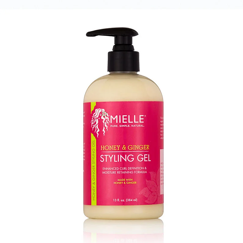 tone-preserving hair care-MIELLE ORGANICS HONEY & GINGER Styling Gel 13oz