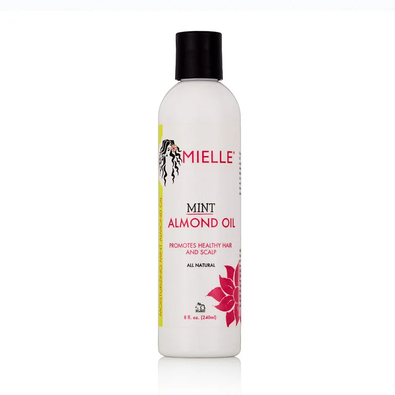 MIELLE ORGANICS Mint Almond Oil 8oz