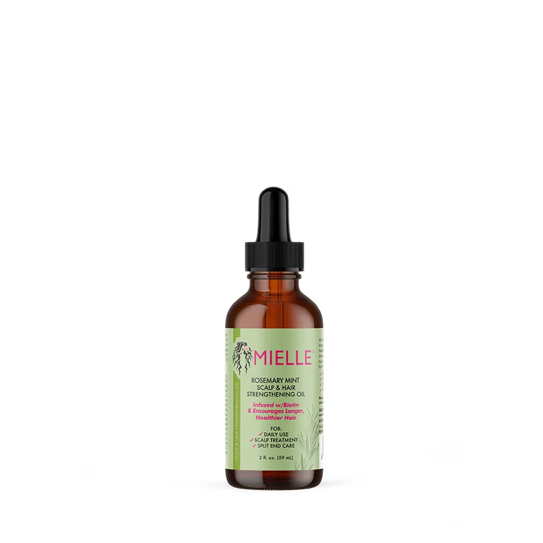 MIELLE ORGANICS ROSEMARY MINT Scalp & Hair Strengthening Oil 2oz